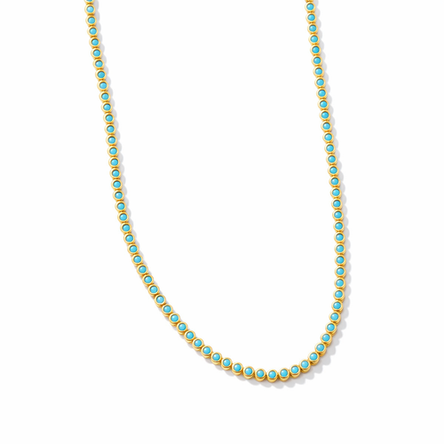 Turquoise Tennis Necklace
